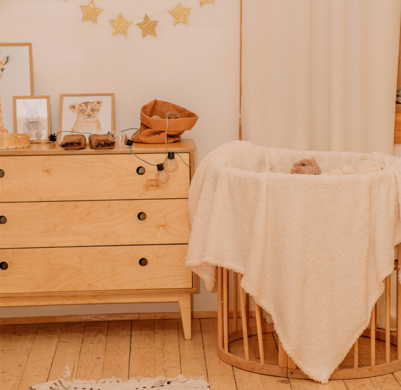 赤ちゃん部屋の画像