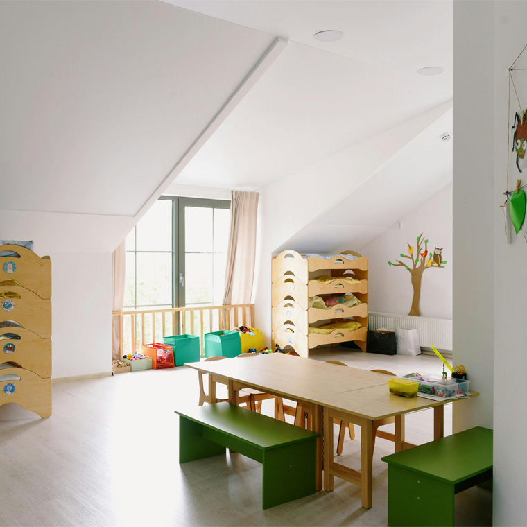 子供の遊びスペースの画像